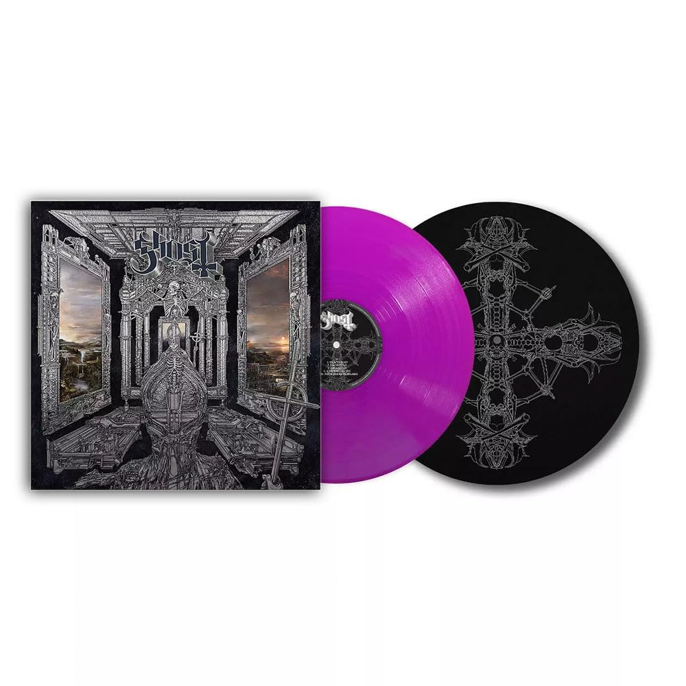 Skeletá Neon Violet Vinyl LP Record, Ghost, w/ Slip Mat | Amazon